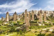 Love valley in Cappadocia