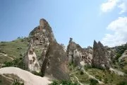 Ortahisar Castle. Hiking in Red Valley (Rose Valley ). Cavusin Village. Love Valley. Underground City with its several floors.Goreme Panorama. Goreme open air museum. Pasabag (Monks Valley). Devrent Valley. Town of Avanos which is famous with red clay pottery where you can try your potting skills. Three Beauties Valley. Uchisar Castle (Byzantium period).
