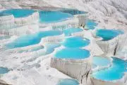 White Travertine Terraces