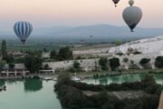 Hot Air Balloon Flight in Pamukkale باموكالي