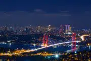 Bosphorus Bridge in Istanbul